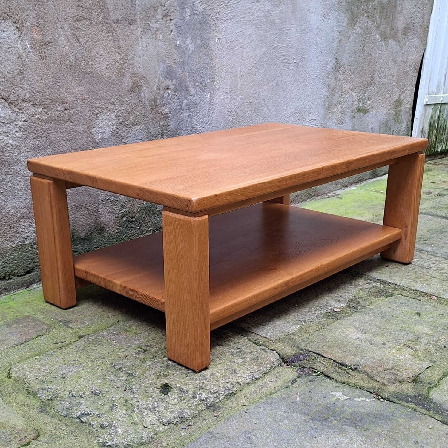 Table basse en orme Atelier Chauvin