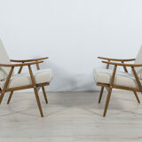 2 mid-century czechoslovak armchairs from ton, 1960s, set of 2