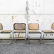 Chaises Cesca par Marcel Breuer pour Gavina, 1960, Ensemble de 4, Ensemble de 4