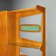 Meuble d’entrée avec console en verre années 1950