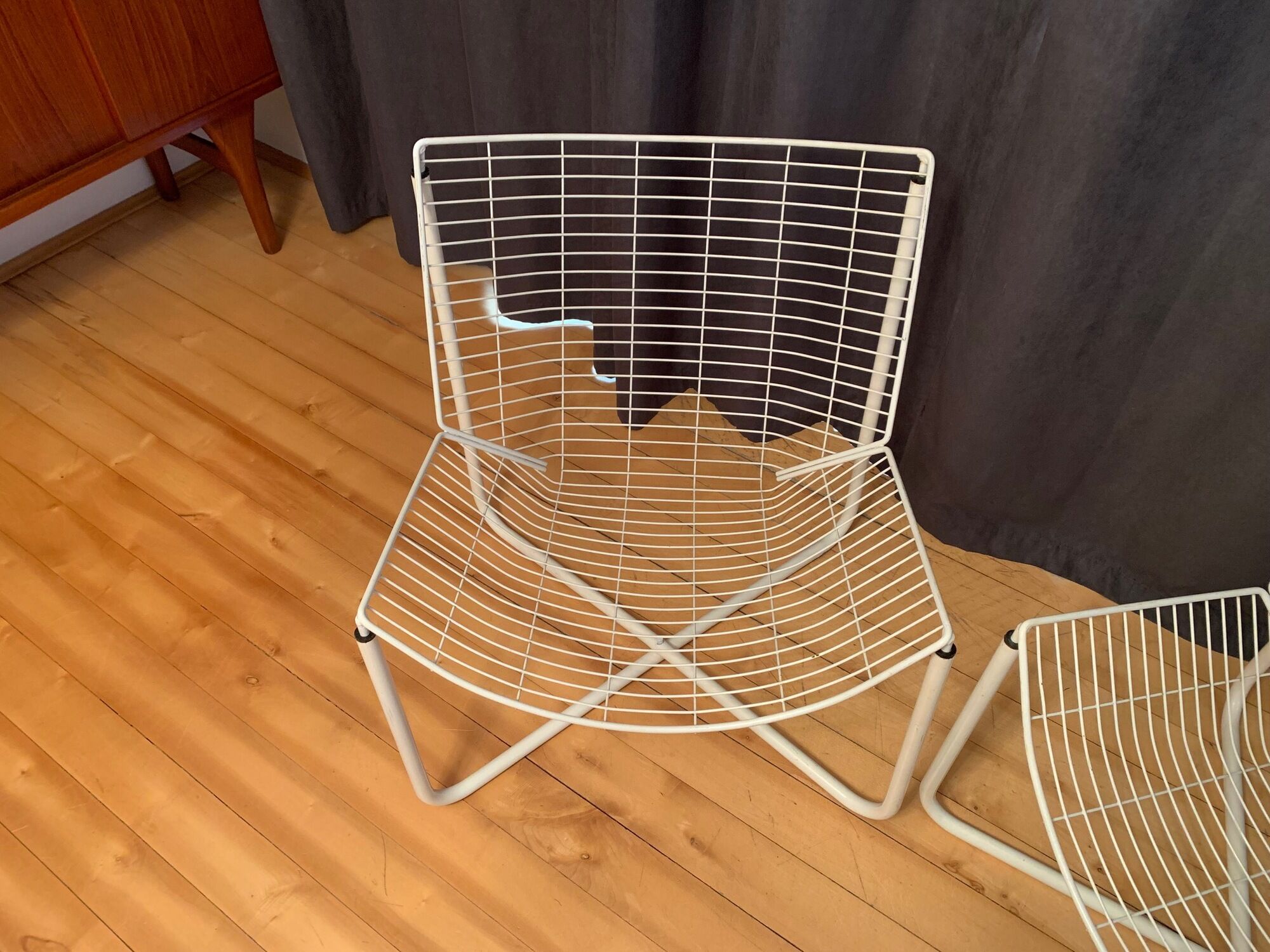 Pair of Järpen armchairs by Niels Gammelgaard, Ikea, 1980s