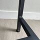 Vintage design coffee table in glass and metal