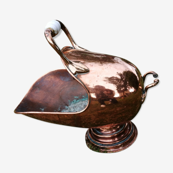 Copper coal bucket