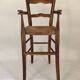 Chaise haute pour enfant 19ème