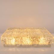 Large Murano glass ceiling light by Kalmar, Austria, 1960s.