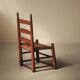 Chaise basse de style Shaker,  États-Unis, vers 1900