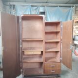 Asymmetrical art deco wardrobe