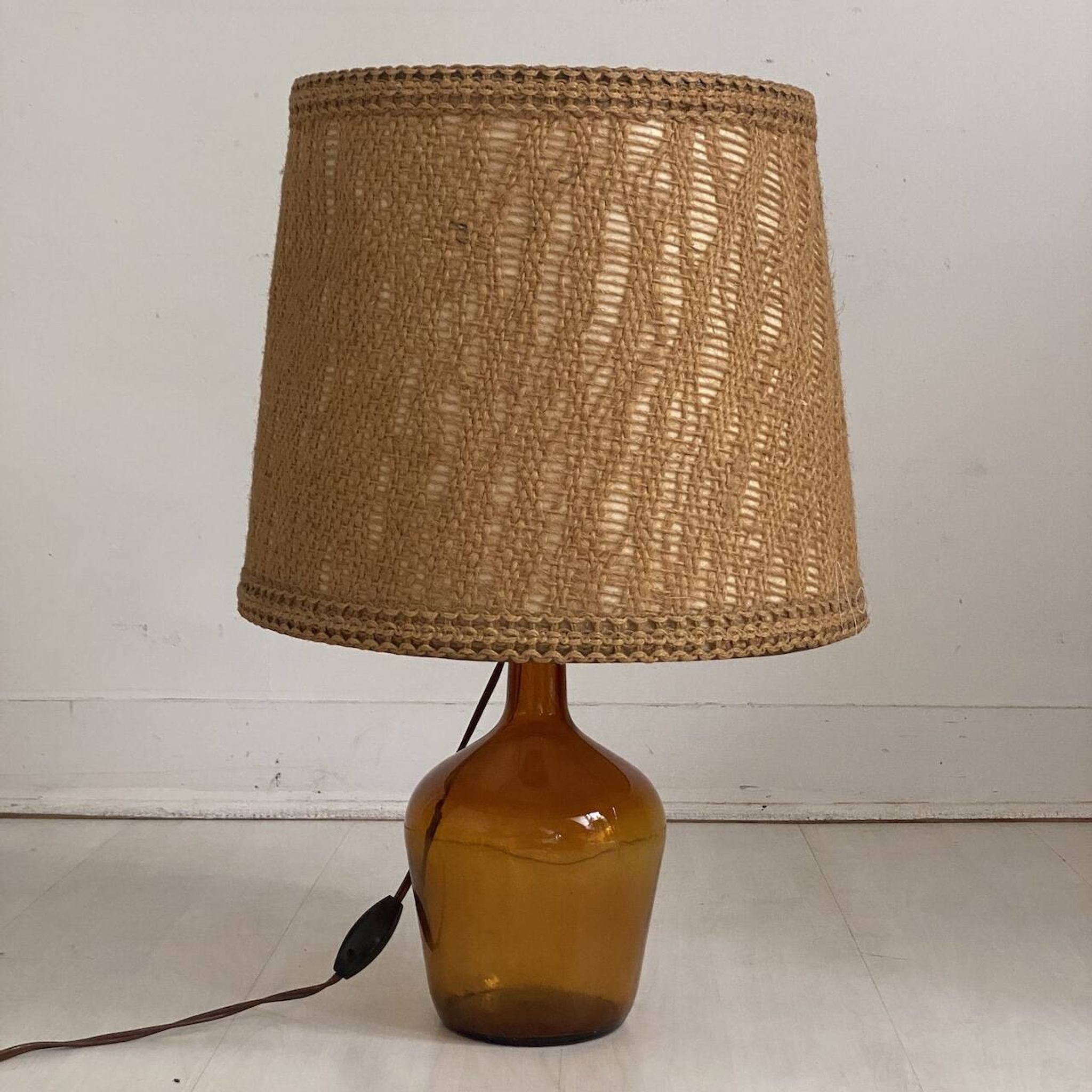 Lampe Dame Jeanne vintage 1970's