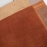 Tapis Vintage Khaden Tibétain Fait Main en Laine – Années 1970 – 122 x 163