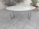 Carrara marble and chrome dining table, vintage Italy, 70s style
