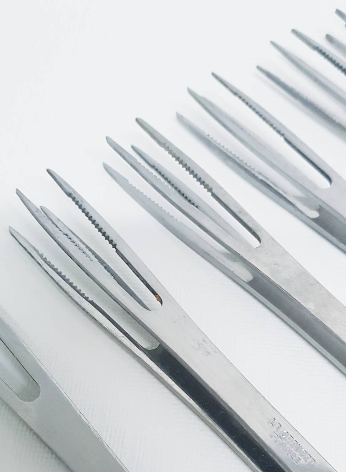 12 fourchettes à fondue Le Creuset années 1970