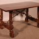 Spanish Renaissance Table In Blond Walnut - 17th Century