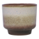 Brown & beige West Germany flower pot