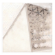 Beige wool ethnic rug
