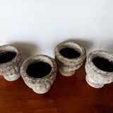 Antique Medici stone planters