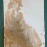 Tableau femme assise 1947