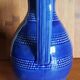 Vintage pitcher blue pattern blue peas 75cl