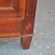 Wardrobe Louis XVI period 18th century mahogany