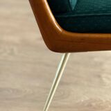 Pair of “Early Boomerang” armchairs attributed to Hans Mitzlaff & Eugen