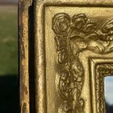 Antique mirror, gilded frame, circa 1830