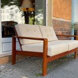 Scandinavian teak sofa from the 60s 70s vintage Danish design
