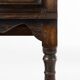 French 20th century oak side table with 2 drawers, ca. 1960