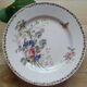 Flower and butterfly footy plate