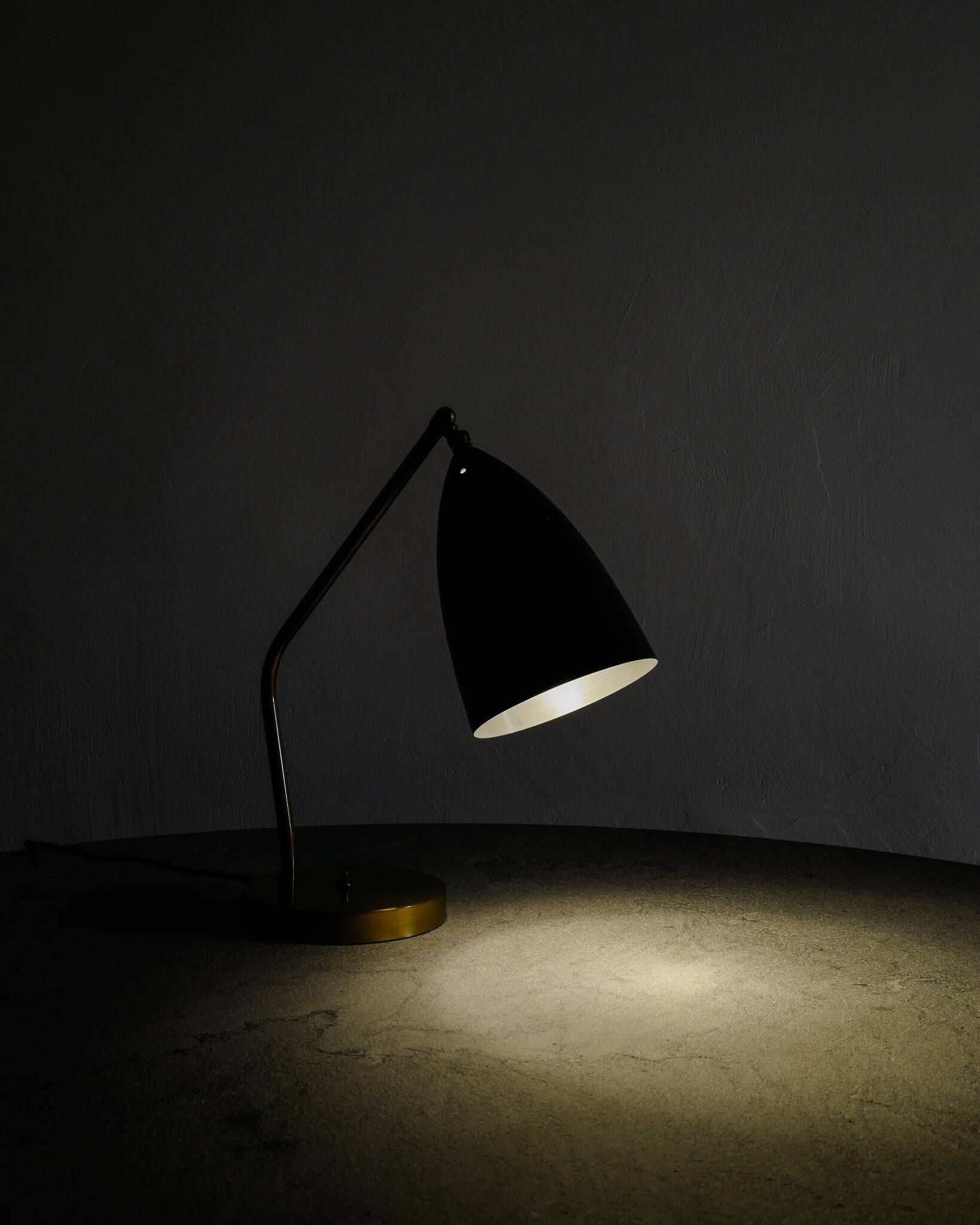 Vintage Mid Century Desk Table Lamp by Greta Magnusson-Grossman, 1950s
