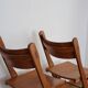 Set of 4 folding chairs in wood 70