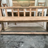 Wooden bench