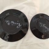 Set of plates of collection
