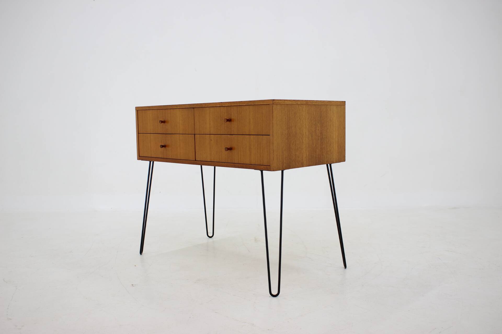 Commode à tiroirs en teck recyclé danois des années 1960