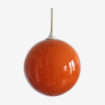 Orange ball hanging