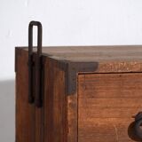 Antique Japanese tansu with multiple drawers – Meiji/Taishō period (c.1868-1926) #16