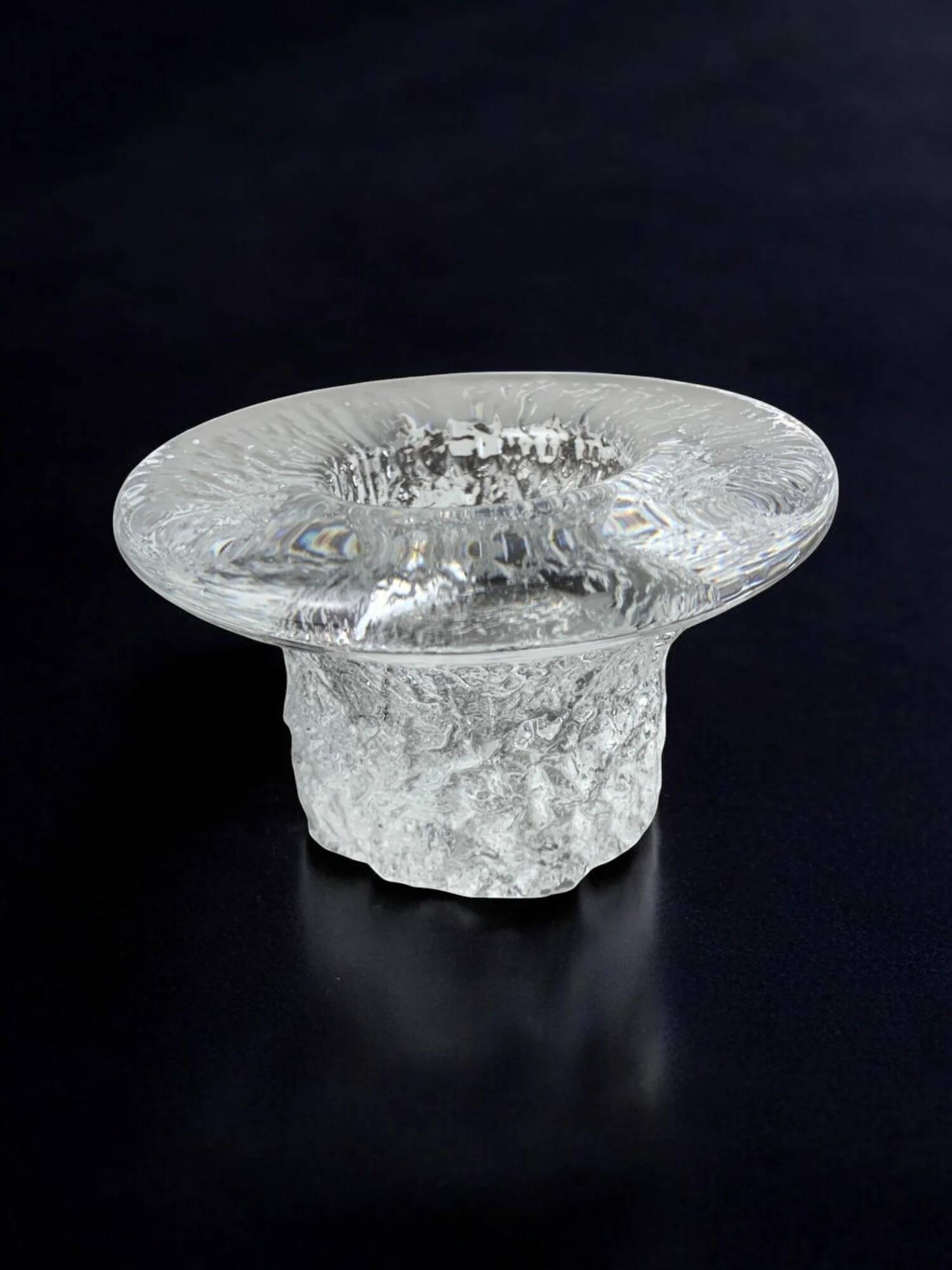 Ice cube candle holder by Peill & Putzler, Germany, 1970s