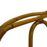 Rattan easy chair by Dirk van Sliedregt Rohe Noordwolde 1960 in the Netherlands