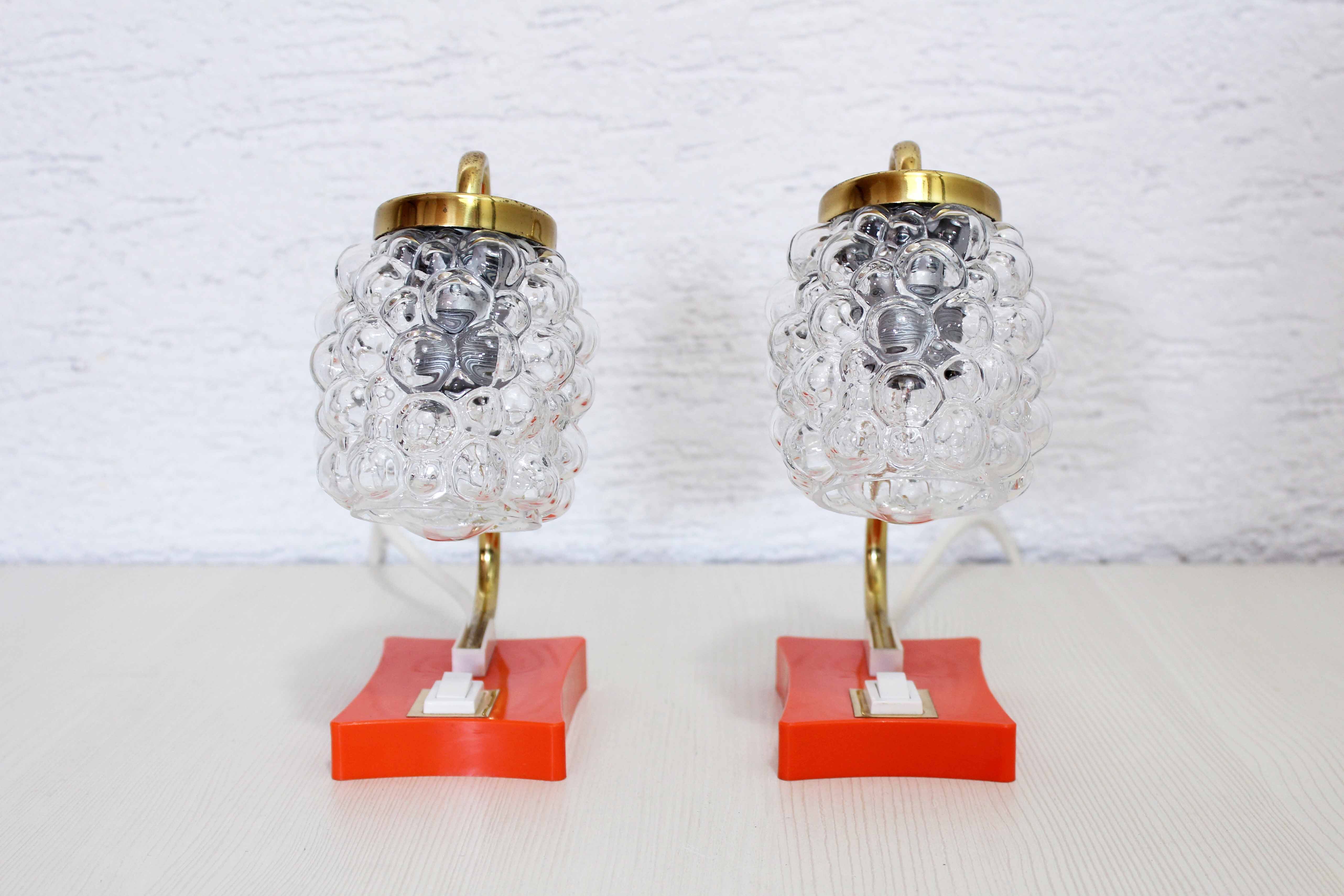 Paire de lampes de chevets
