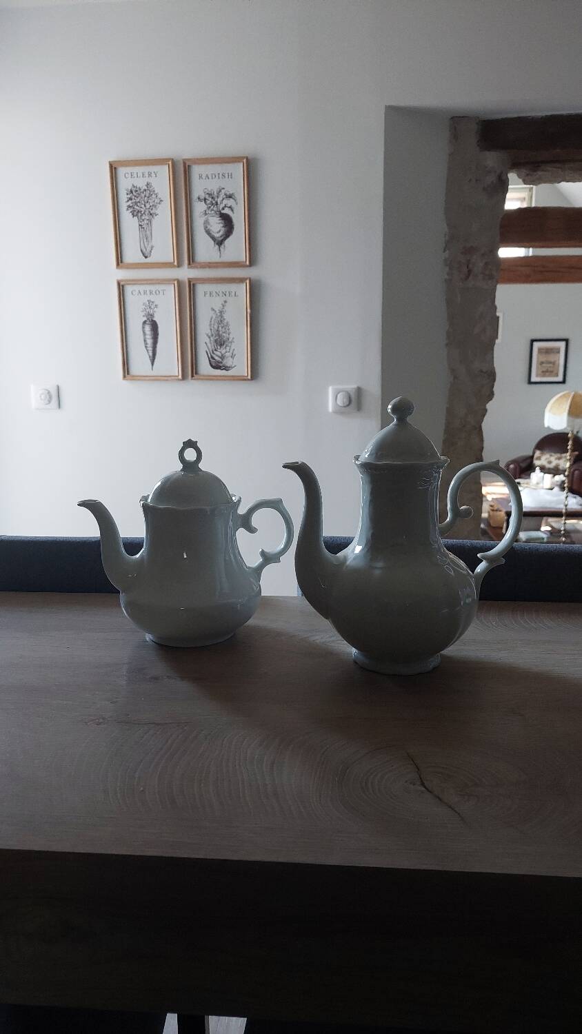 Coffee maker + teapot set