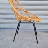Rattan armchair
