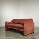 Maralunga sofa by Vico Magistretti for Cassina Italy 1973