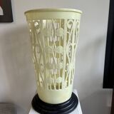 Porte-parapluie Pola modèle 475 en plastique jaune et noir, 1960-1970