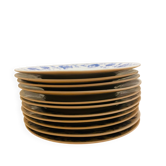 11 assorted Swiss porcelain dessert plates Langenthal 46/48/49