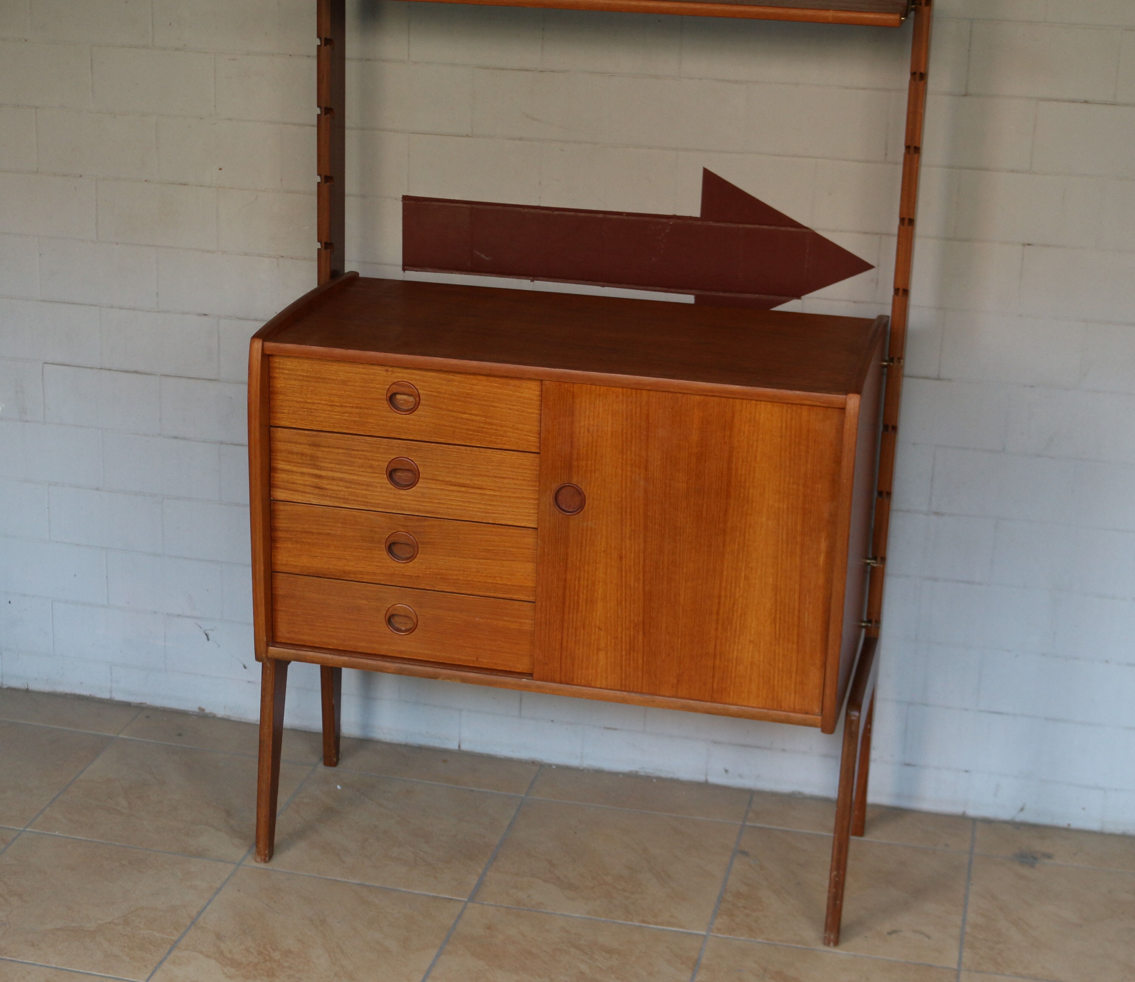 Bookcase by John Texmon, Norway 1960