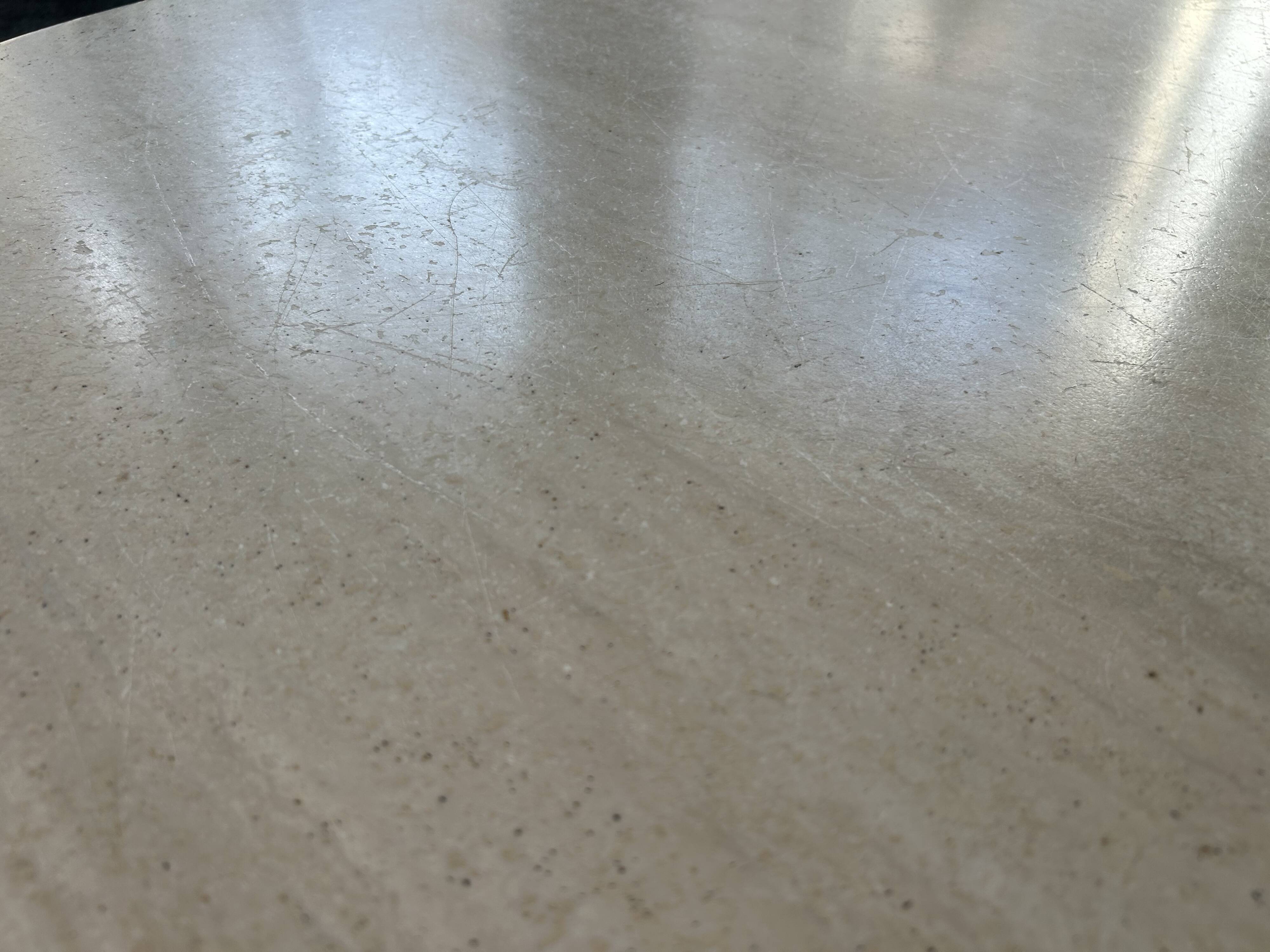 Travertine coffee table Roche Bobois