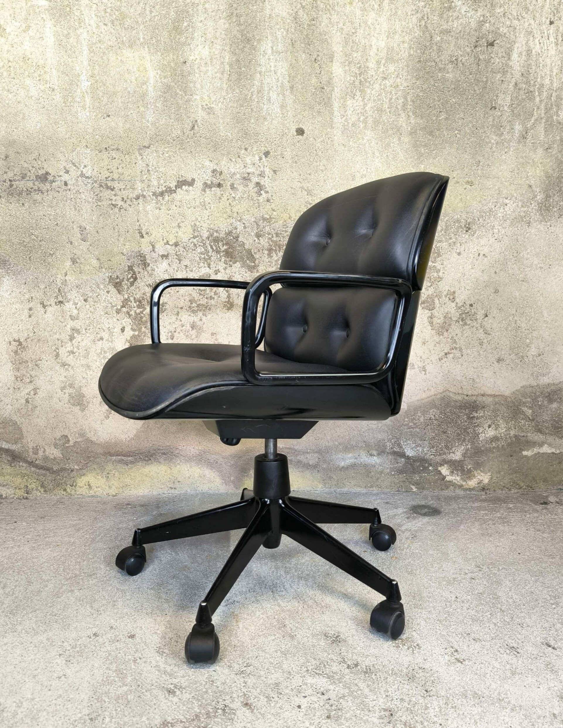 Vintage office chair by Ico Parisi for MIM Roma