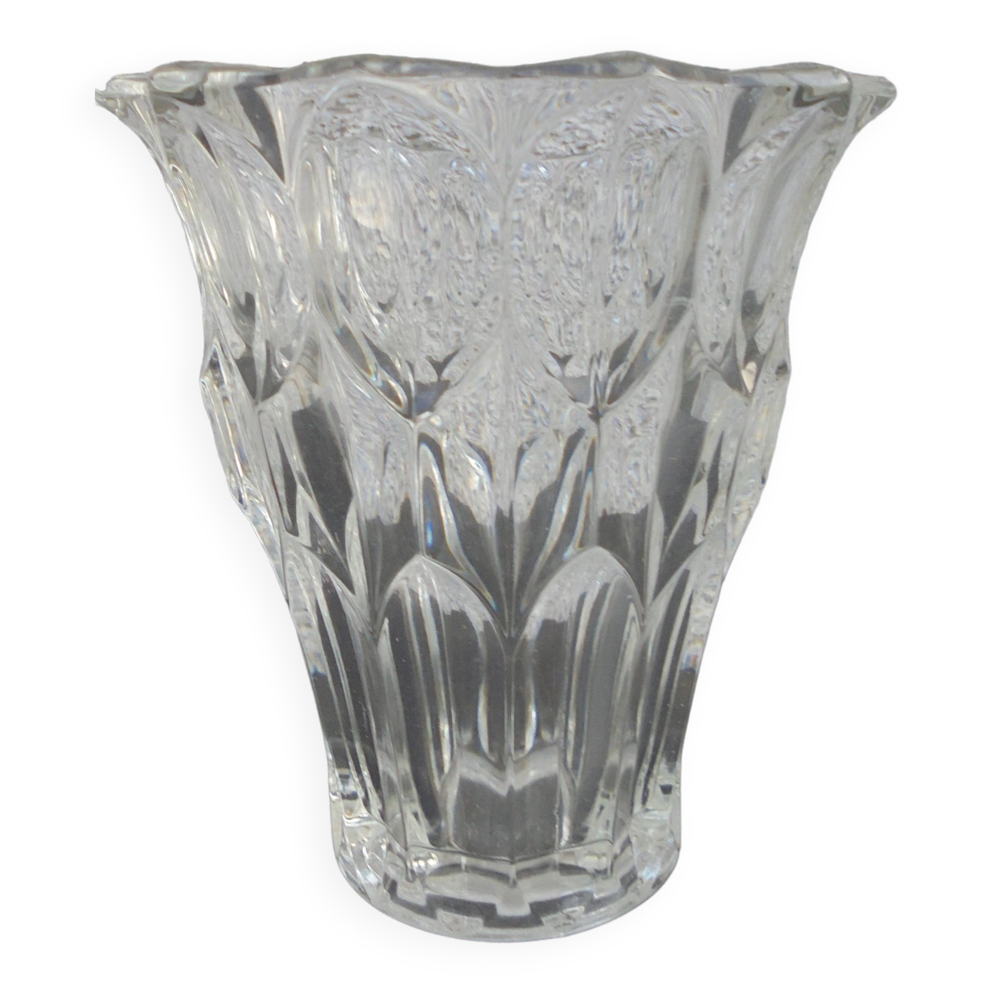 Vintage glass vase