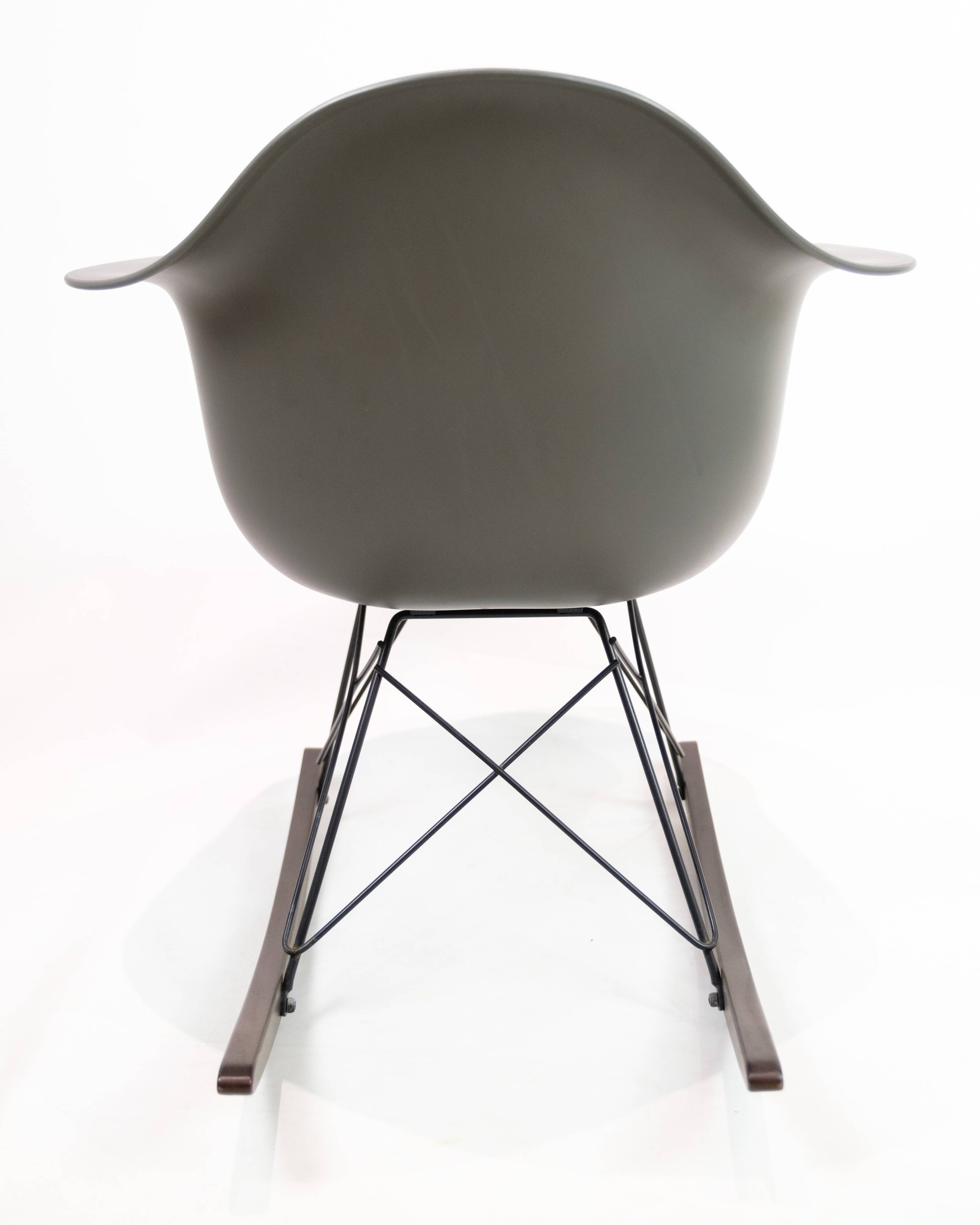 Rocking Chair Made In Plastic By Charles & Ray Eames For Vitra