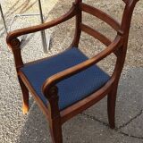 Walnut armchair with butt