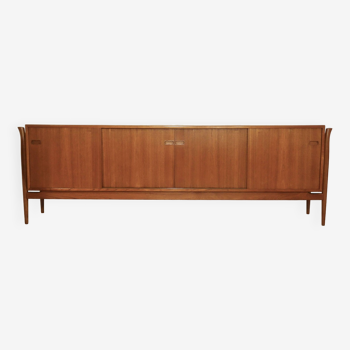 Scandinavian teak sideboard attributed to Finn Juhl, Denmark 1960s