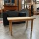 Solid oak side table